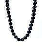 PALOMA PICASSO FOR TIFFANY & CO. 18KT GOLD, PEARL & BLACK ONYX NECKLACE, L 30", T.W. 148 GR 
