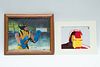 MARVEL PRODUCTIONS ANIMATION CELS, 1990S, TWO PIECES, WOLVERINE AND IRON MAN 