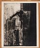 HERBERT CASSILL (AMERICAN, B. 1928) ETCHING ON WOVE PAPER, H 27.75" W 21" ICARUS 