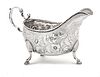 CHARLES TOWNSEND, DUBLIN, IRELAND, STERLING  SAUCE BOAT 1770 L 7" 