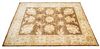 OUSHAK STYLE HANDWOVEN WOOL RUG, W 9", L 12' 3" 