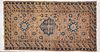 CAUCASIAN KUBA, FROM THE VILLAGE OF SAGLY, HANDWOVEN WOOL RUG, C. 1890S, W 3' 10", L 6' 8"