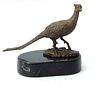 AFTER PAUL EDOUARD DELABRIERRE (FRENCH, 1829-1912), BRONZE PHEASANT, L 4.25"