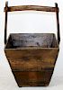 Chinese wooden rice bucket