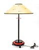 Arteluce (Co.) (Italian) Memphis Style Lamp H 32'' Dia. 9.5''