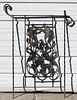 Wrought Iron panel with grape detail