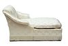 Upholstered Chaise Lounge, H 34'' W 29'' L 58''