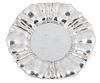 Hammered Sterling Silver Round Tray, H 0.5'' Dia. 8'' 6.49t oz