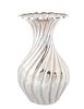 SK  900 Sterling Silver Vase, C. 1900, H 6.75'' Dia. 4'' 9.96t oz