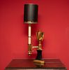 Chapman  Brass Lamp, H 29'' W 10''