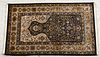 Turkish Bamboo Silk Prayer Rug, W 2' 6'' L 4'