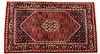Indo-Persian Handwoven Wool Rug, C. 2000, W 5' L 2' 11''
