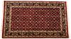 Indo-Persian Handwoven Wool Rug, C. 2000, W 2' 11'' L 4' 11''