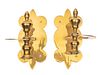 Mottahedeh  Brass Candle Sconces H 8'' 1 Pair