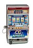 Macy  Token Operated Slot Machine Autographed Photo, H 32'' W 18.75'' L 13.75''