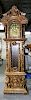 * A Renaissance Revival Style Tall Case Clock, Gazo Height 109 inches.