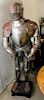 * A Decorative Suit of Armor Height 69 inches.