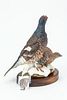 BOEHM LIMITED EDITION RUFFLED GROUSE H 15" AS IS 