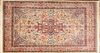 INDO-PERSIAN HANDWOVEN WOOL RUG, C. 2000, W 9' 2", L 12' 2" 