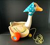 Fisher Price #164 wooden pull Toy 1964
