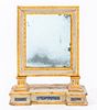 Italian Neoclassical Parcel-Gilded Table Mirror