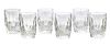 WATERFORD 'COLLEEN' CRYSTAL TUMBLERS, 18 PCS, H 4.5", DIA 3"