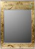 LA BARGE CHINOISERIE STYLE MIRROR, H 42", W 28.5" 