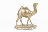 SILVER PATINA CAMEL WITH MUSIC BOX H 11" L 9" INDIA 