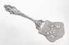 REED AND BARTON 'LOVE DISARMED' STERLING SILVER FLAT SERVER, T.W. 7.8 TOZ 