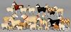 Twenty-three stick leg sheep and rams