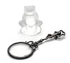 SILVER MAGNIFYING GLASS  AND LALIQUE CRYSTAL  MINIATURE FROG H 4", 2" 