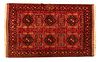 PERSIAN BALUCH HANDWOVEN WOOL RUG, 20TH C., W 4' 11", L 6' 6" 