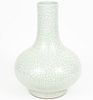 CHINESE GE-WARE VASE, H 14", D 10" 