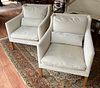 ROSE TARLOW 'PICCADILLY' ARM CHAIRS, PAIR, H 35", W 31"