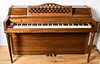 BALDWIN SPINET PIANO, "ACROSONIC", H 35", W 57", D 25.5" 