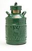 SINCLAIR REFINING CO. FIVE GALLON GAS CONTAINERS, TWO, H 21", DIA 11" 