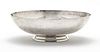 ONC (OLD NEWBURY CRAFTERS) STERLING SILVER BOWL H 2.5" DIA 8" 15.7 TR OZ 