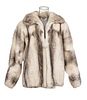 STEVE'S BUTCHER LADIES MINK ,FUR COAT-SIZE '12', LENGTH 34" WITH A SILK LINING 