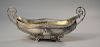 English (Birmingham) sterling footed oval centerpiece.