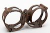 Antique Pair of Palmer Handcuffs from The Houdini Collection