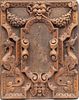 RELIEF CARVED WOODEN PLAQUE " H 18" W 16.5" 