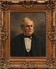 OIL ON CANVAS, 19TH C, H 26", W 21", ROYAL CLARK REMICK 