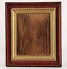 ROSEWOOD AND WATER GILT GOLD SHADOW BOX FRAME