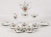 16 PC. GERMAN ROSENTHAL PARTIAL TEA AND CAKE SERVICE