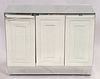 ART DECO STYLE MIRROR FRONT CABINET H 28" W 36" 