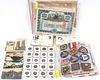 UNCIRCULATED COINS,1ST.DAY-COVERS POSTCARDS SINGLE STAMPS PAN-AMER.,COLUMBIAN UNUSED,MINT & CANCELED, MEDALS,RIBBONS ETC 1887- H 11",14" 