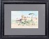 ADDISON THOMAS MILLAR, 1860-13 INDIAN-INK AND WATERCOLOR, H 7", W 11" MADRID 