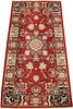 INDO PERSIAN WOOL RUG, C. 2000, W 2', D 4' 