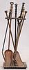 CAST IRON FIRE TOOL STAND  H 27" 