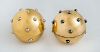 PAIR OF FRENCH 18K GOLD PILL BOXES FOR TIFFANY & CO., BY JEAN SCHLUMBERGER